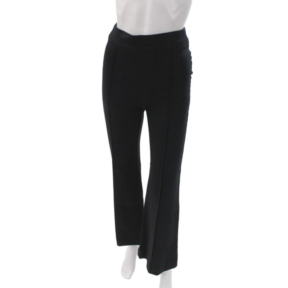 SPANX® Womens Black Dress Pants 100% Nylon Pull On Inseam 32 Size XS